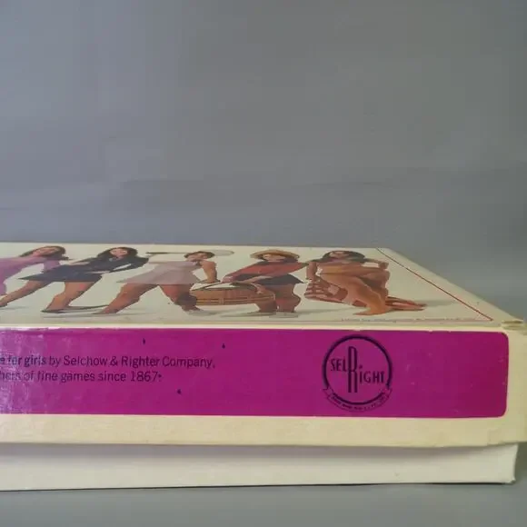 1969 What Shall I Wear Board Game Selchow & Righter - Picture 12 of 13